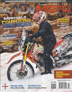Adventure Motor Bike AdvMoto Honda Ducati Steph Jeavons CRF250L Nov-Dec 2015 - Picture 1 of 1