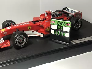 Pitboard 1:18 (Pizarra F1) / Lewis Hamilton (Mercedes)2014 / 2014 P1 - Imagen 1 de 12