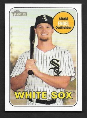 2018 Hertige ADAM ENGEL Mini 063/100 - CHICAGO WHITE SOX - #570 - Image 1 of 2