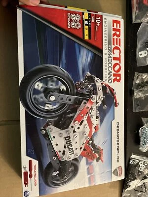 Erector By Meccano 18301 2 Level Ducati GP Model Motorcycle Building Kit - Image 1 of 4