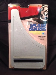 Splash Guard Mud Flap Grey With Black Grey Bar One Pair - Foto 1 di 4