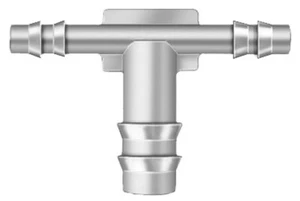 10 Nylon Tee Connectors 1/8" X 1/8" X 1/4" - Bild 1 von 3