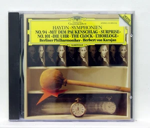 HERBERT VON KARAJAN - HAYDN symphonies nos.94 & 101 - DGG CD full silver NM - Picture 1 of 2