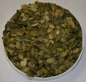 Kürbiskerne, geschält, Grade A, schalenlos, 99,95 % Reinheit, 2,5 kg, DHLPaket - Bild 1 von 1