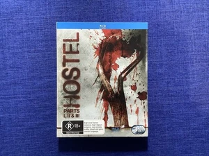 Hostel Trilogy Part 1 2 3 (Blu-ray 2012 ) Slipcover Horror Like New Region Free - Picture 1 of 2