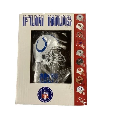 Fun Mug Team NFL Indianapolis Colts Freezable Cold Beverages New In Box Manning - Image 1 of 4