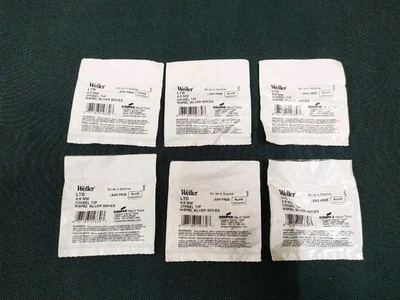 Лот из 5: новый Weller LTD 4,6 мм долота советы для WSP80 / WP 80 Silver серии новый - Изображение 1 из 4