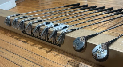 VERY USED Golf Clubs - Wilson Sam Sneed "One Hundred" 3-PW Iron Set + 1 & 3 Wood - Image 1 of 4