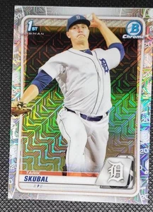 TARIK SKUBAL 2020 1ST BOWMAN CHROME 🔥 MEGA BOX MOJO REFRACTOR BCP-108 📈 - Picture 1 of 2