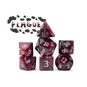 Gate Keeper Dice Poly Set - Plague (7) New - Picture 1 of 1