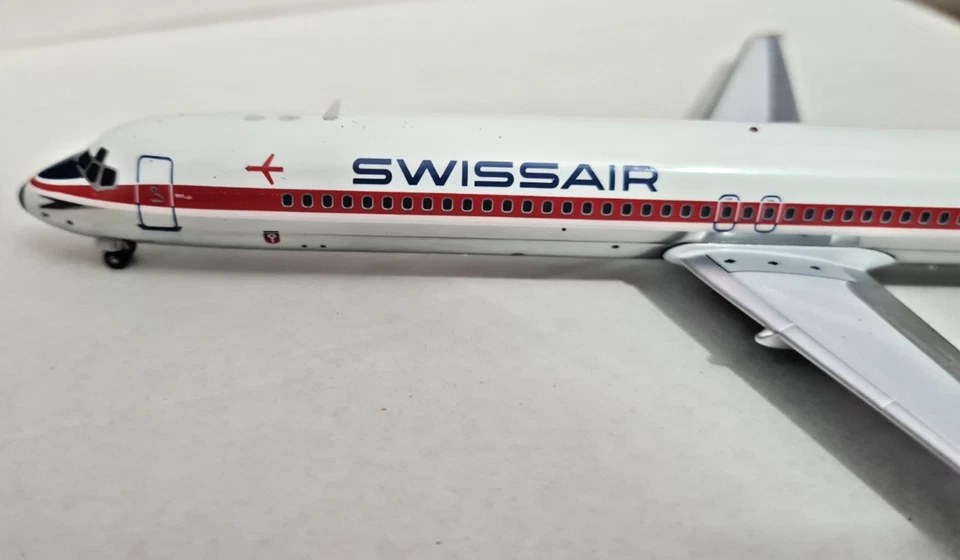 Swissair McDonnell Douglas DC9-51 HB-ISU - Scala 1:200 Die Cast - InFlight 200 - Immagine 1 di 4