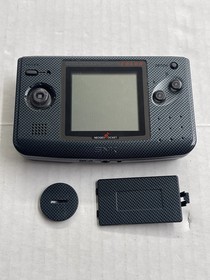 NGP - Console Carbon Fiber Black Neo Geo Color Pocket Tested #2906