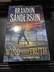 Wind and Truth BK 5 of the Stormlight Archive by Brandon Sanderson 2024 HCDJ 1st - Imagen 1 de 11