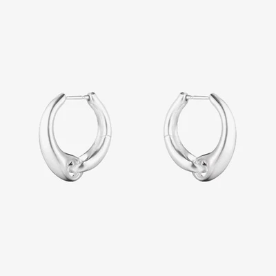 Pendientes de aro grandes Georg Jensen Reflect 20001177 Foto 1 de 2
