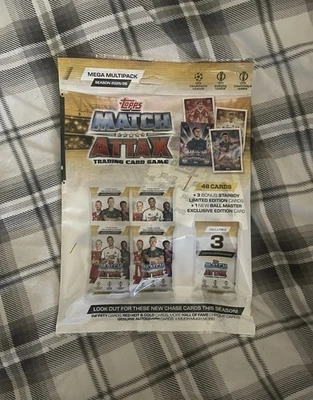 Topps Match Attax 2025/26 Mega Multipack (48 Cards + 3 Ltd Edition) SEALED ✅🔥