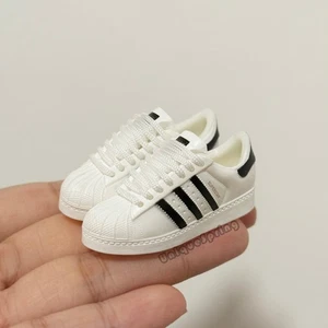 Action Figure Accessories Superstar Sneakers Shoes 1/6 Scale for 12'' Toy Doll - Picture 1 of 8