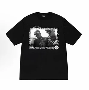 Stussy T-Shirt Black & White 100% Cotton Unisex Short Sleeves FAST SHIPPING✅ - Picture 1 of 8