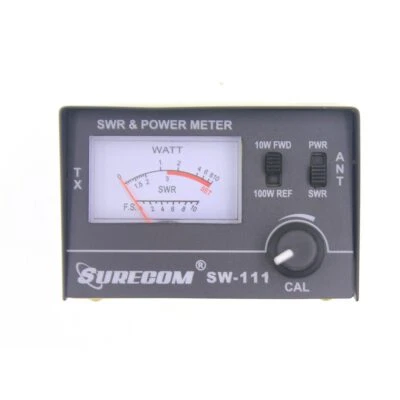 SURECOM SW111 SWR Power Meter For CB Radios Antennas  Maximum Power 100W - Image 1 of 4