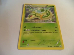 (ZHI) POKÉMON CARD SERVINE 12/149 FRONTERAS CRUZADAS LIGHTLY PLAYED - Imagen 1 de 2