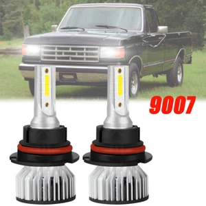 9007 HB5 LED Headlight Kit Bulbs 6000K for 1987-2004 FORD F-350 High&Low Beam - Picture 1 of 14