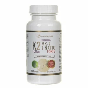 Progress Labs Vitamin K2 MK-7 from Natto 100 mcg 120 tablets