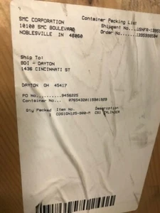 SMC CDSIGN125-900M CS1 Spurstangenzylinder (NEU) - Bild 1 von 1
