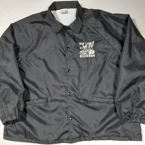 2XL 90s NO LIMIT RECORDS Wind Jacket Coaches Vintage Hip Hop Rap - Picture 1 of 10