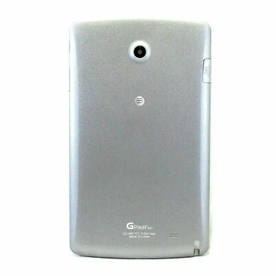 LG G Pad LG V495 AT&T Rear Back Cover Housing Replacement Parts Gray - Image 1 of 2