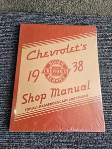 1938 Chevrolet Passenger Car & Trucks Shop Manual - NEW! - Picture 1 of 3