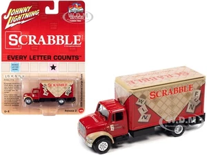 1999 INTERNATIONAL CARGO TRUCK "SCRABBLE" 1/64 JOHNNY LIGHTNING JLPC007-JLSP257 - Picture 1 of 1