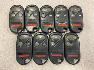 LOT 9 HONDA KEY FOB KEYLESS ENTRY REMOE FCC ID OUCG8D-344H-A OEM - Picture 1 of 2