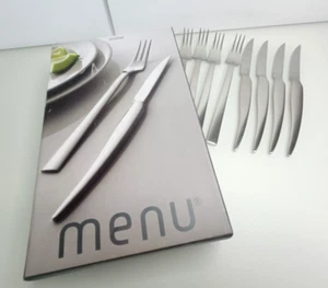 menú - Cuchillo de carne ATENAS, juego de 4, ¡nuevo en embalaje original! - Imagen 1 de 4
