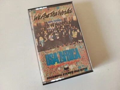 USA For Africa We Are The Wolrld - Cassette Tape Argentina Pressing NM Condition - Image 1 of 3