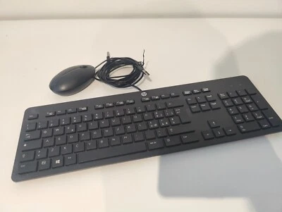 Hp Tastiera con tastierino numerico SK 2120 usb + Mouse HP 320 M con filo USB - Immagine 1 di 3
