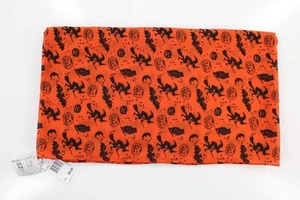 Neu Halloween Hexen Fledermäuse Infinity Loop Schal 21 x 36 #HS57 - Bild 1 von 1