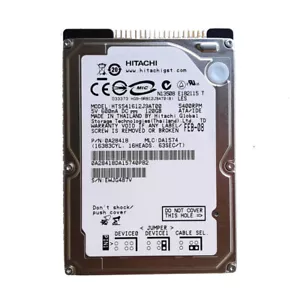 Hitachi 120GB HTS541612J9AT00 5400RPM PATA 2.5" Laptop Internal HDD Hard Drive - Picture 1 of 4