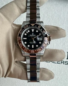 Rolex GMT-Master II 126711CHNR Two Tone Rootbeer Box And Papers - Picture 1 of 11