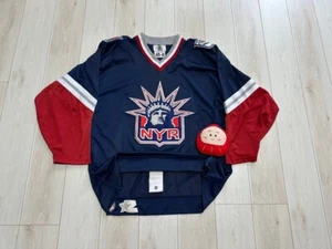 NHL New York Rangers Liberty Starter Authentic Jersey size 48 - Picture 1 of 23