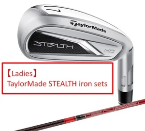【Ladies】TaylorMade STEALTH iron sets 7-Sw 5p TENSEI RED TM40 L Flex RightHanded - Picture 1 of 7