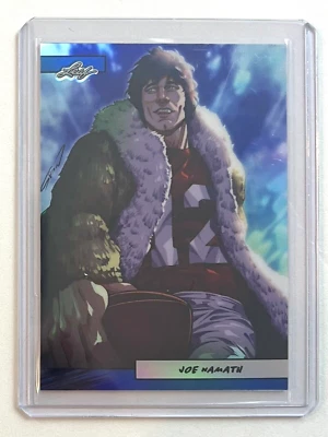 Joe Namath 2024 Leaf Anime Nation Series 2 /75 Blue Parallel #AN2B-10 - Изображение 1 из 2