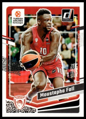2023-24 Donruss Euroleague Moustapha Fall #123 - Image 1 of 2