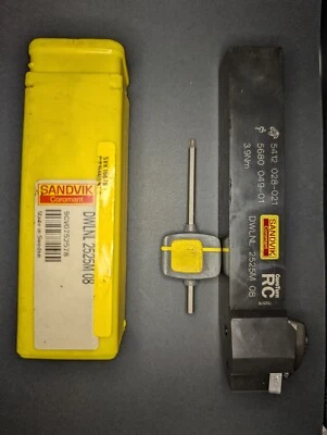 Sandvik Coromant CoroTurn DWLNL 2525M 08 NUEVO - NUNCA USADO Foto 1 de 3