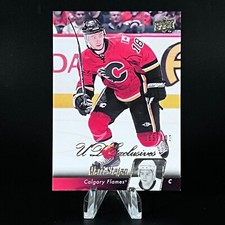 Matt Stajan 2010-11 Upper Deck UD Exclusives /100 #278 Flames NICE LOOK!!