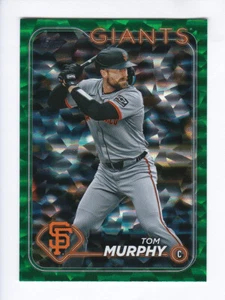 2024 Topps Update Series #US170 TOM MURPHY SF Giants 233/499 GREEN FOILBOARD - Bild 1 von 3