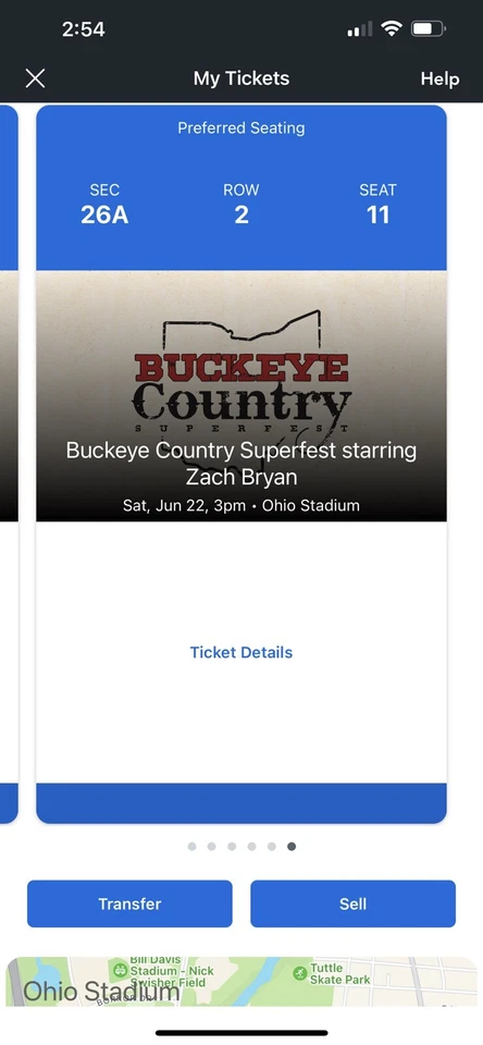 4 Tickets BUCKEYE COUNTRY SUPERFEST (ZACH BRYAN) 6/22/24 - Image 1 of 4