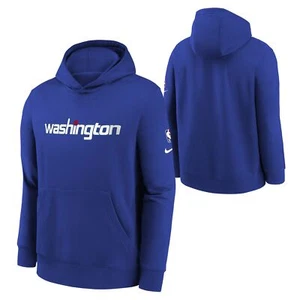 Nike NBA Youth Boys (8-20) Washington Wizards Essential Fleece Hoodie - Picture 1 of 7