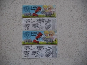 Satz BPZ  "Das Wilde Nashorn" 1993 alle 4 BPZ mit 613 304! - Picture 1 of 1