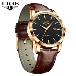 Men's Luxury Watch Quartz Analog Luminous Date 3ATM Waterproof Casual Wristwatch - Picture 1 of 10