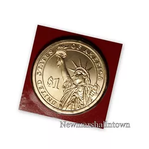2008 D J.Q. Adams Dollar ~ Satin Mint ~ Pos A ~ In Mint Wrap from Mint Set - Picture 1 of 2