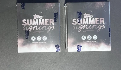 New Sealed Topps® UCC Summer Signings 2025 | In Hand | Trusted Seller - Image 1 of 3